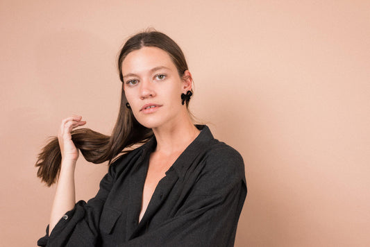 Black Velvet Bow Earrings - Closed Caption | Shop Vintage + Handmade. Always Sustainable. Never Wasteful.