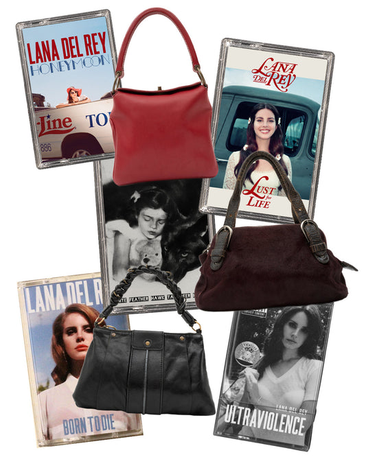 if lana del rey songs were vintage designer bags