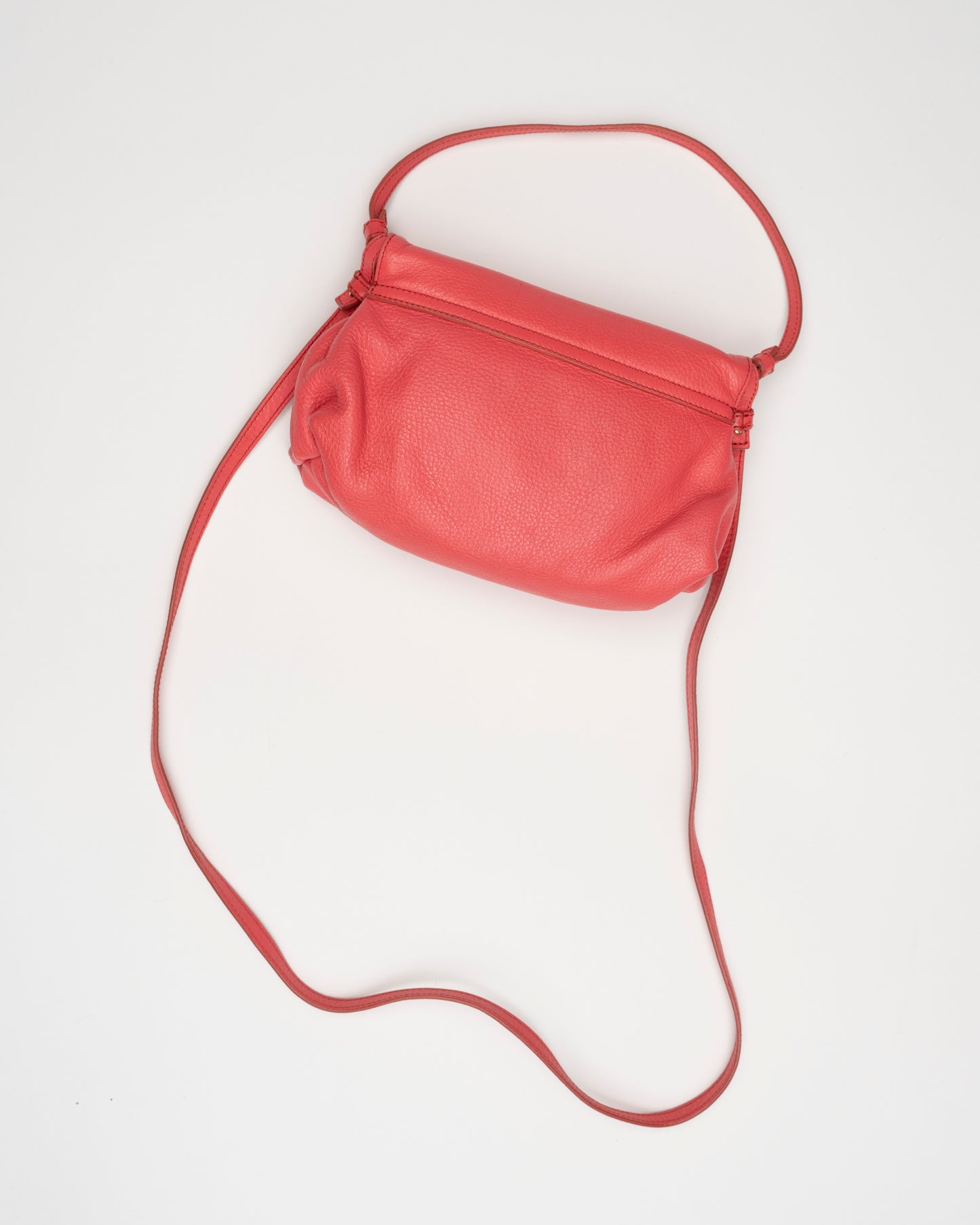 2000s CHLOE Lily Coral Leather Two-Way Bag