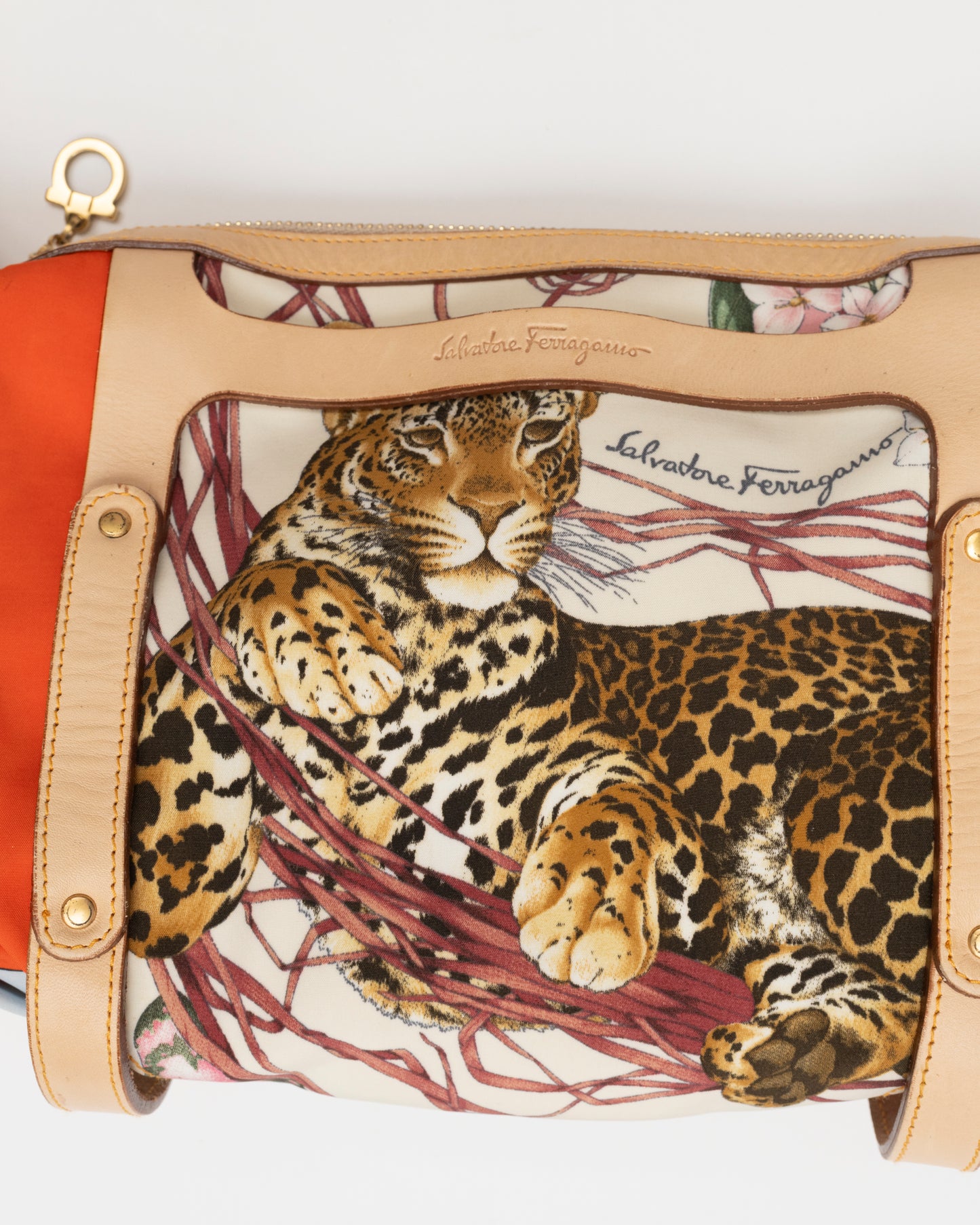 2000s SALVATORE FERRAGAMO Animal Print Bag