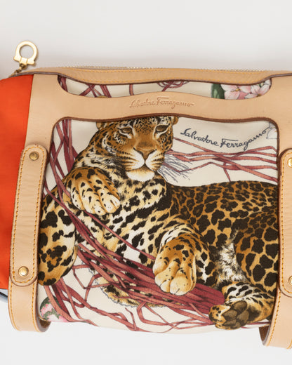 2000s SALVATORE FERRAGAMO Animal Print Bag