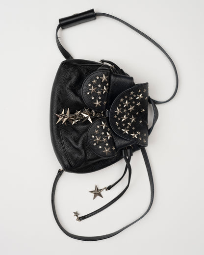 2000s JIMMY CHOO Black Small Suki Mini Backpack