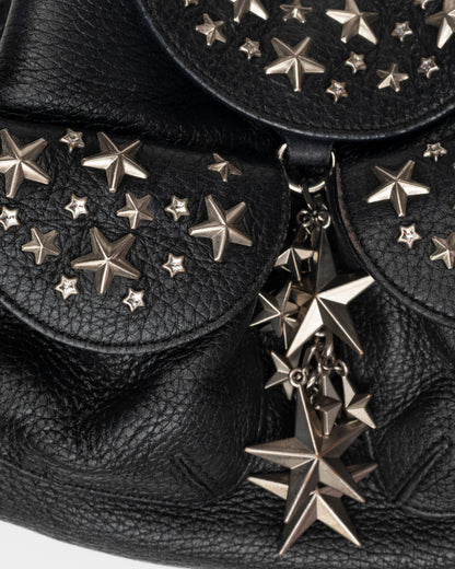 2000s JIMMY CHOO Black Small Suki Mini Backpack