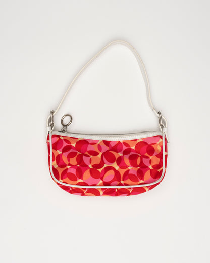 2000s CELINE Pink Abstract Shoulder Bag
