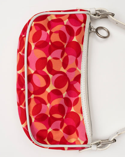 2000s CELINE Pink Abstract Shoulder Bag