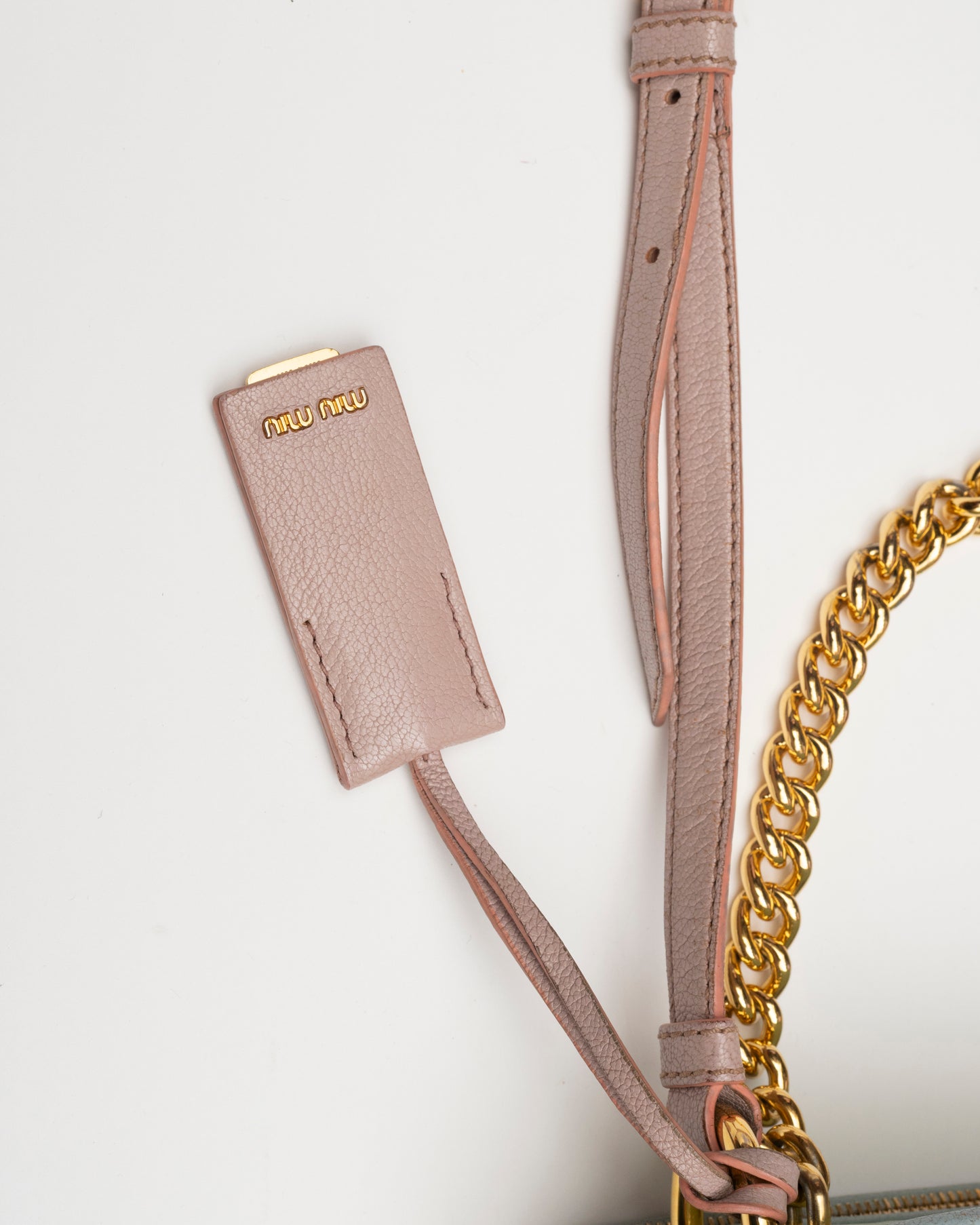 2000s MIU MIU Pastel Colorblock Leather Bag