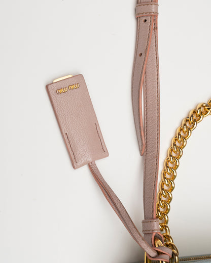 2000s MIU MIU Pastel Colorblock Leather Bag
