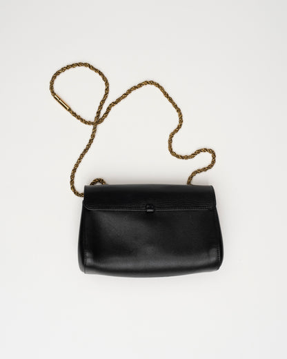 2000s CHLOE Black/Creme Bow Bag