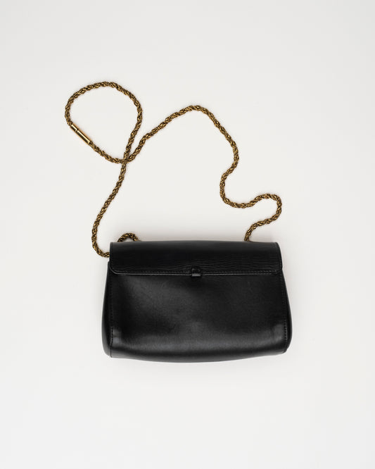 2000s CHLOE Black/Creme Bow Bag