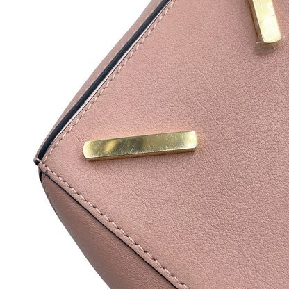 LOEWE Blush Suede Puzzle Bag