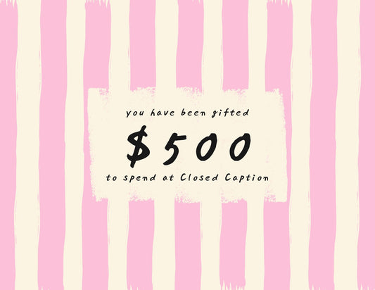 Gift Card - $500