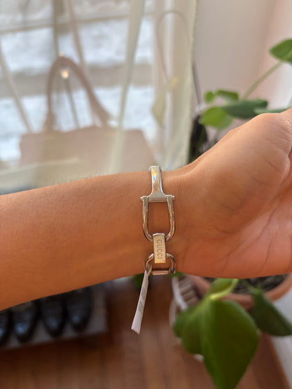 90s GUCCI 1500L Silver Watch