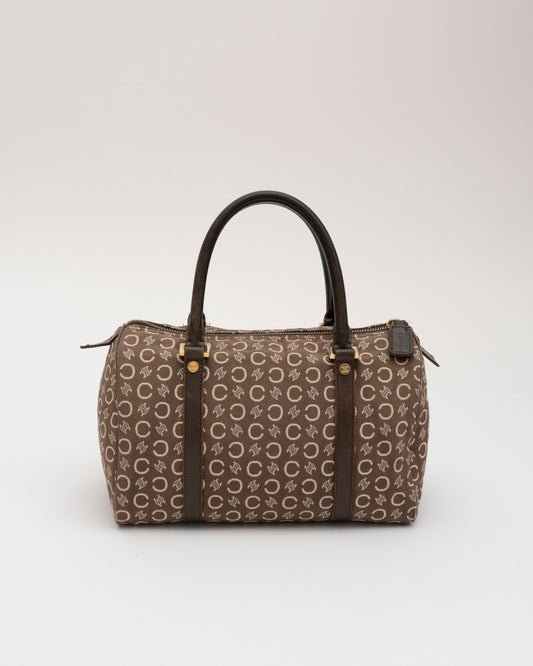 90s CELINE Macadam Boston Bag