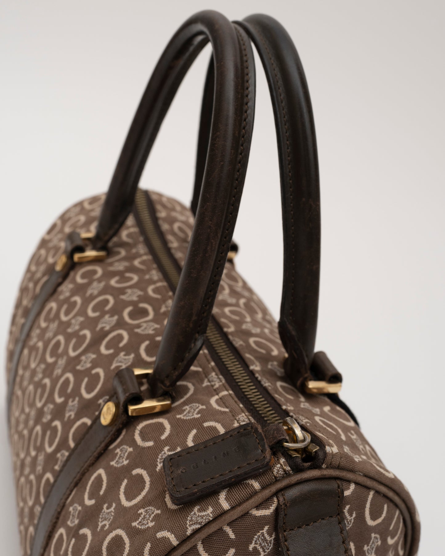 90s CELINE Macadam Boston Bag