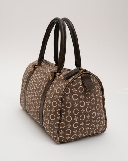 90s CELINE Macadam Boston Bag