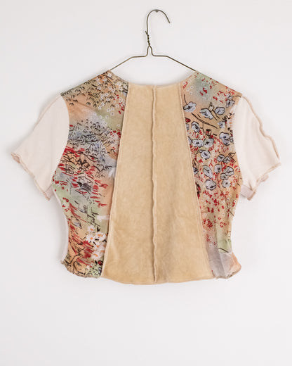Soft Girl Patchwork Top No.3