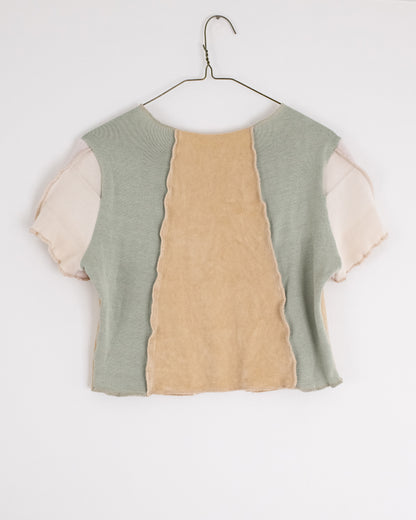 Soft Girl Patchwork Top No.4