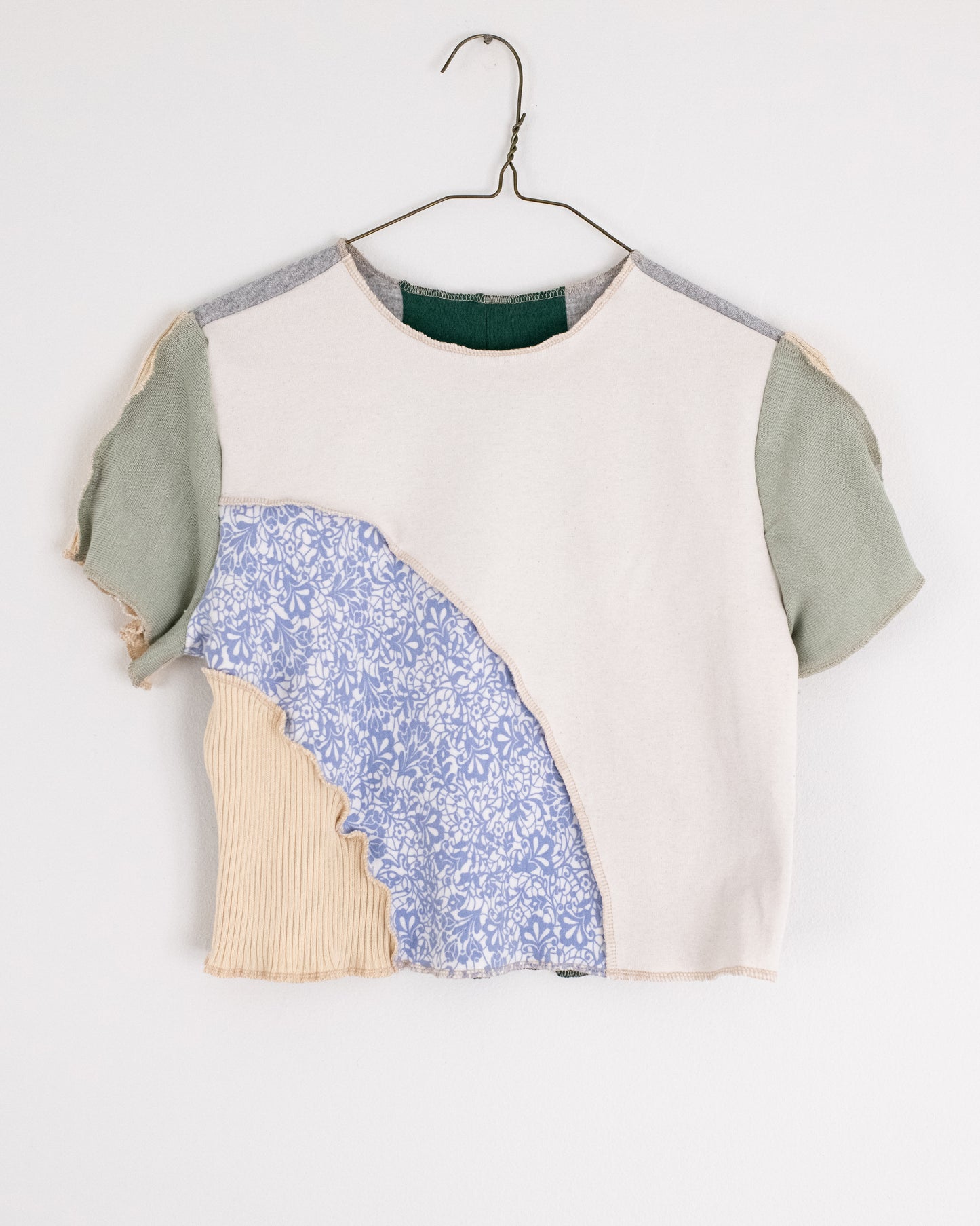 Soft Girl Patchwork Top No.7