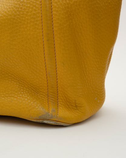 2000s MIU MIU Mustard Leather Bag (as is)