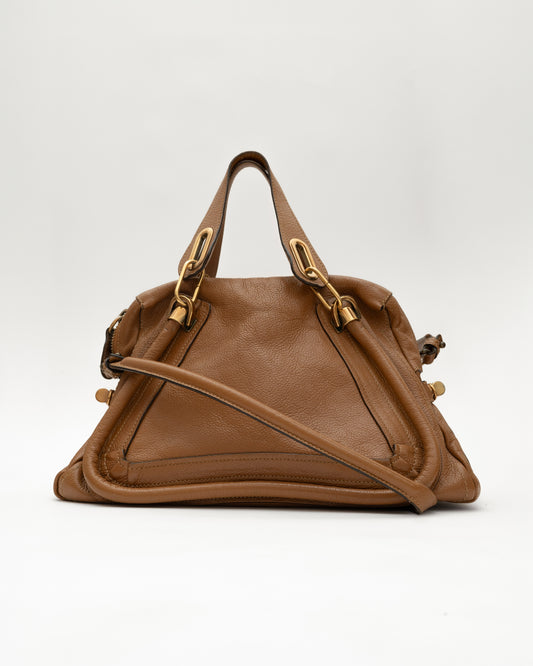 2000s CHLOE Paraty Brown Leather Bag