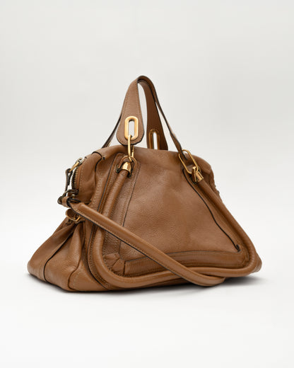 2000s CHLOE Paraty Brown Leather Bag