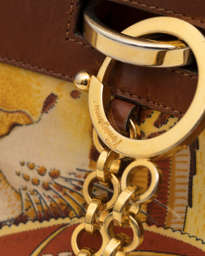 90s SALVATORE FERRAGAMO Jungle Safari Bucket Bag
