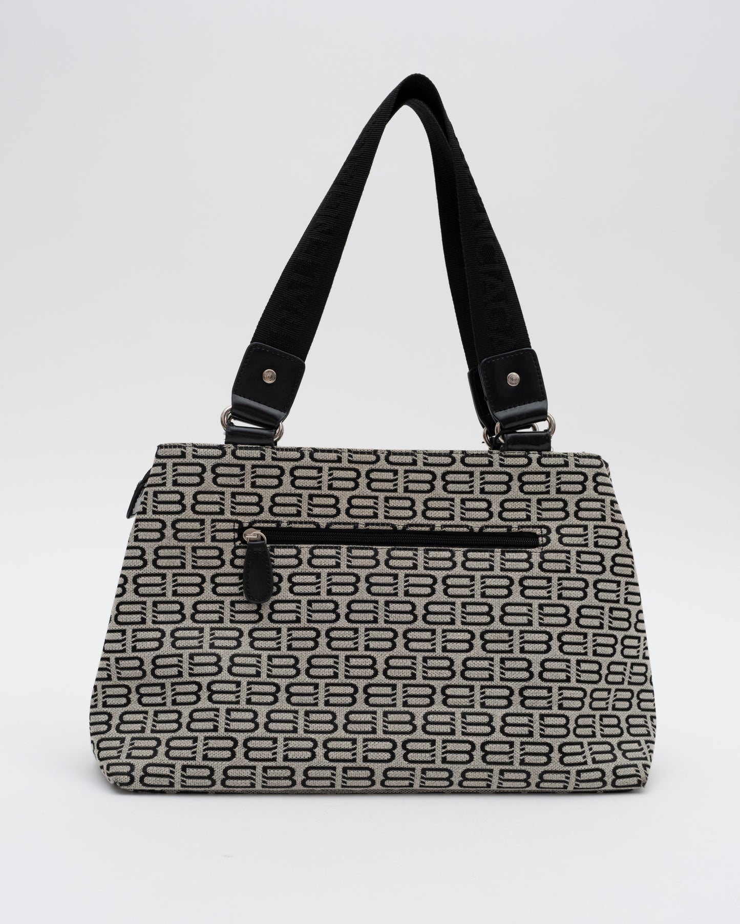 2000s BALENCIAGA Monogram Jacquard Bag