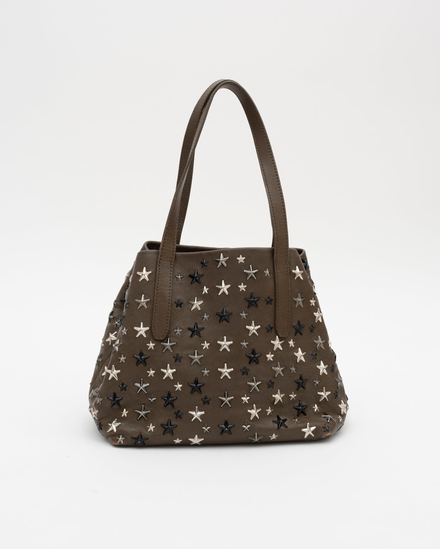 2000s JIMMY CHOO Olive Medium Sasha Tote