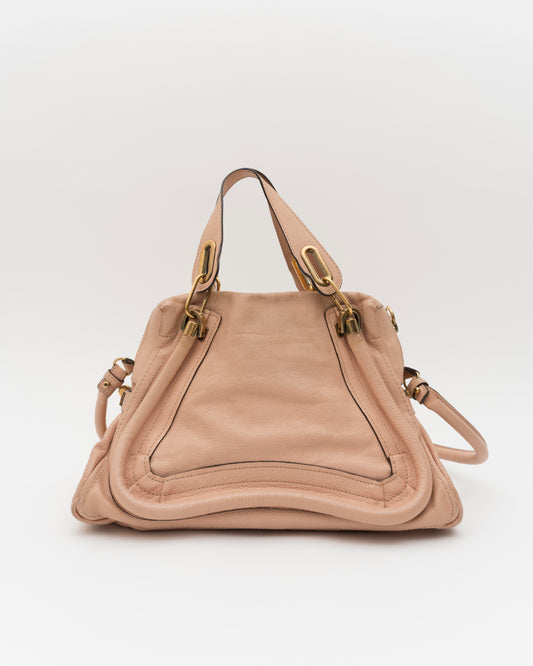 2000s CHLOE Paraty Blush Leather Bag