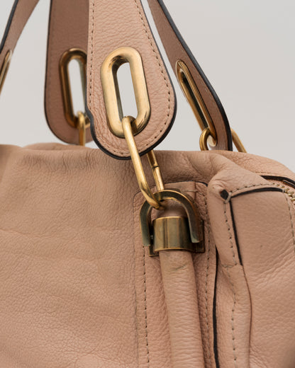 2000s CHLOE Paraty Blush Leather Bag