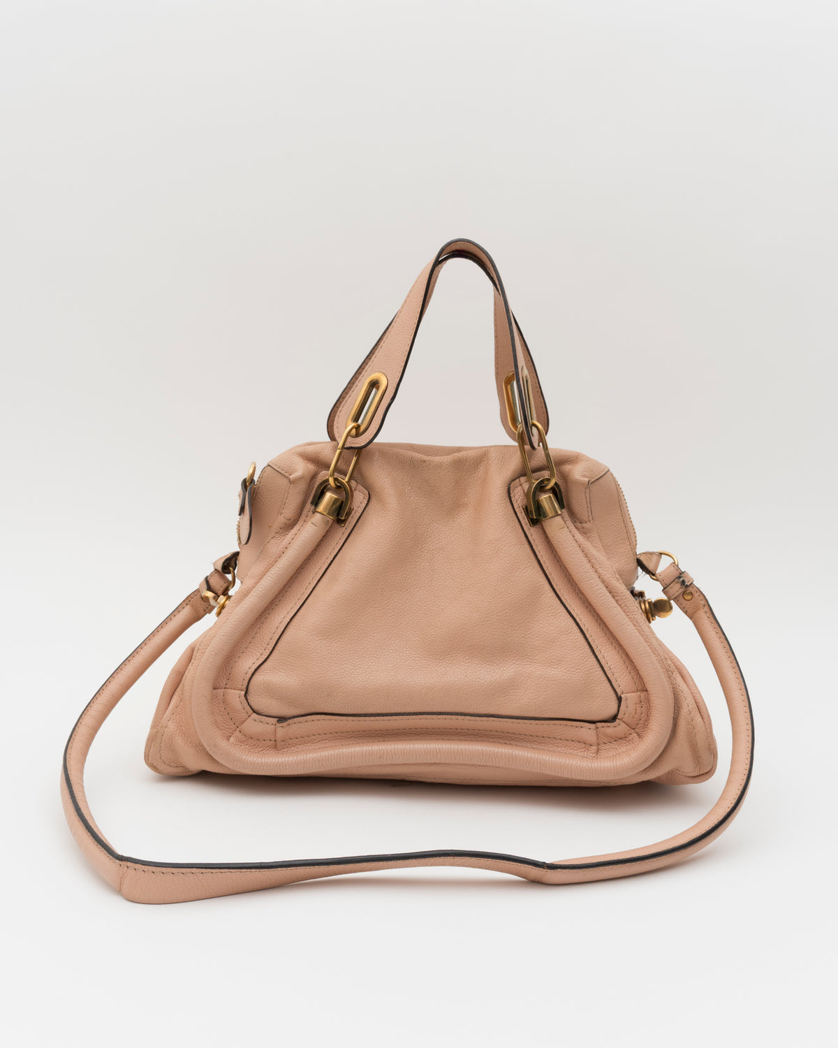 2000s CHLOE Paraty Blush Leather Bag
