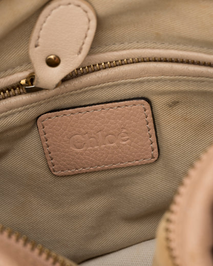 2000s CHLOE Paraty Blush Leather Bag