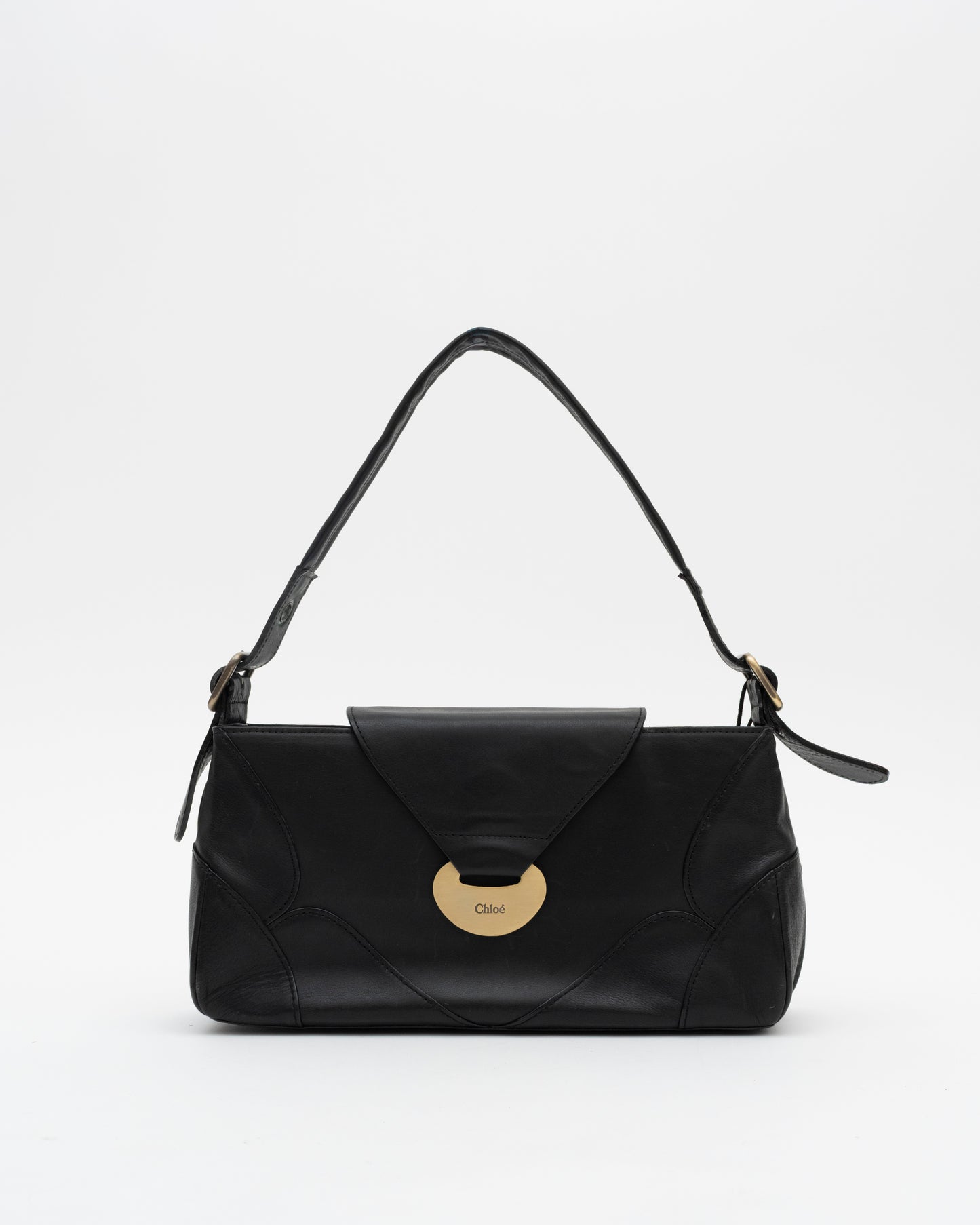 2000s CHLOE Black Shoulder Bag
