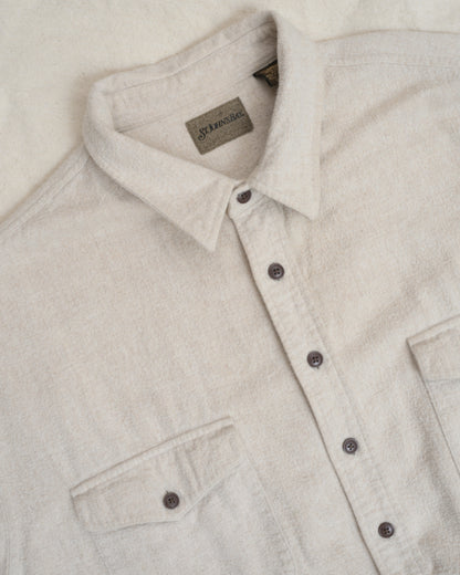 Vintage Cream Brushed Cotton Shacket (S-L)