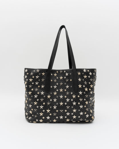 2000s JIMMY CHOO Sasha Medium Black Leather Bag