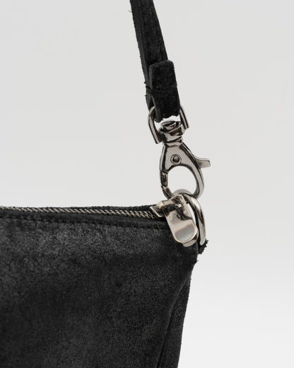 2000s JIMMY CHOO Black Metallic Star Studded Baguette Bag
