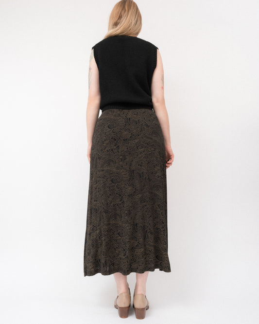 Vintage Black Wool Sweater Vest (S/M)