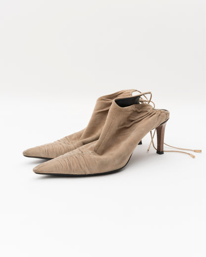 2004 GUCCI Tom Ford Beige Suede Ankle Boots (9)