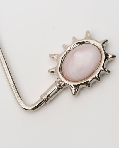 COURTNEY KINNARE Pink Pearl Purse Hook