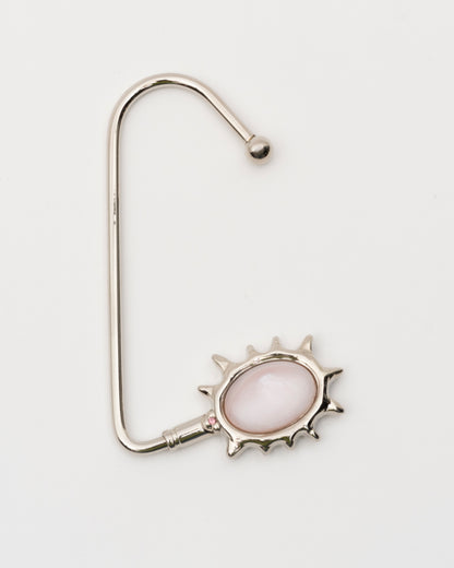 COURTNEY KINNARE Pink Pearl Purse Hook