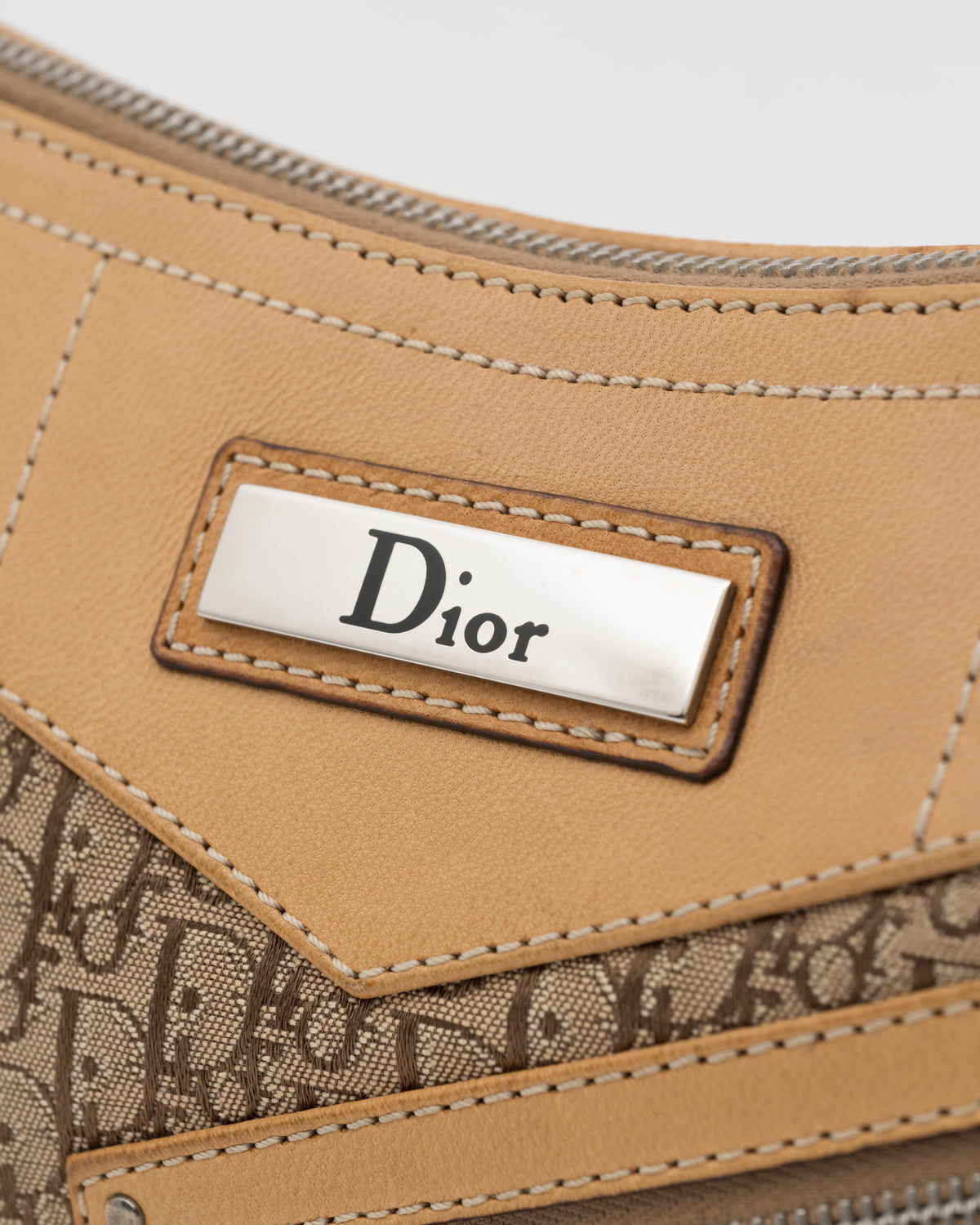 2002 CHRISTIAN DIOR Diorissimo Street Chic Shoulder Bag
