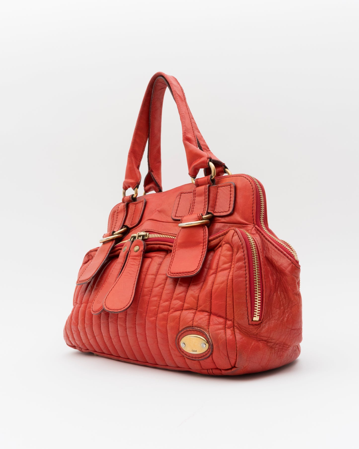 2000s CHLOÉ Phoebe Philo Era Persimmons Bay Bag
