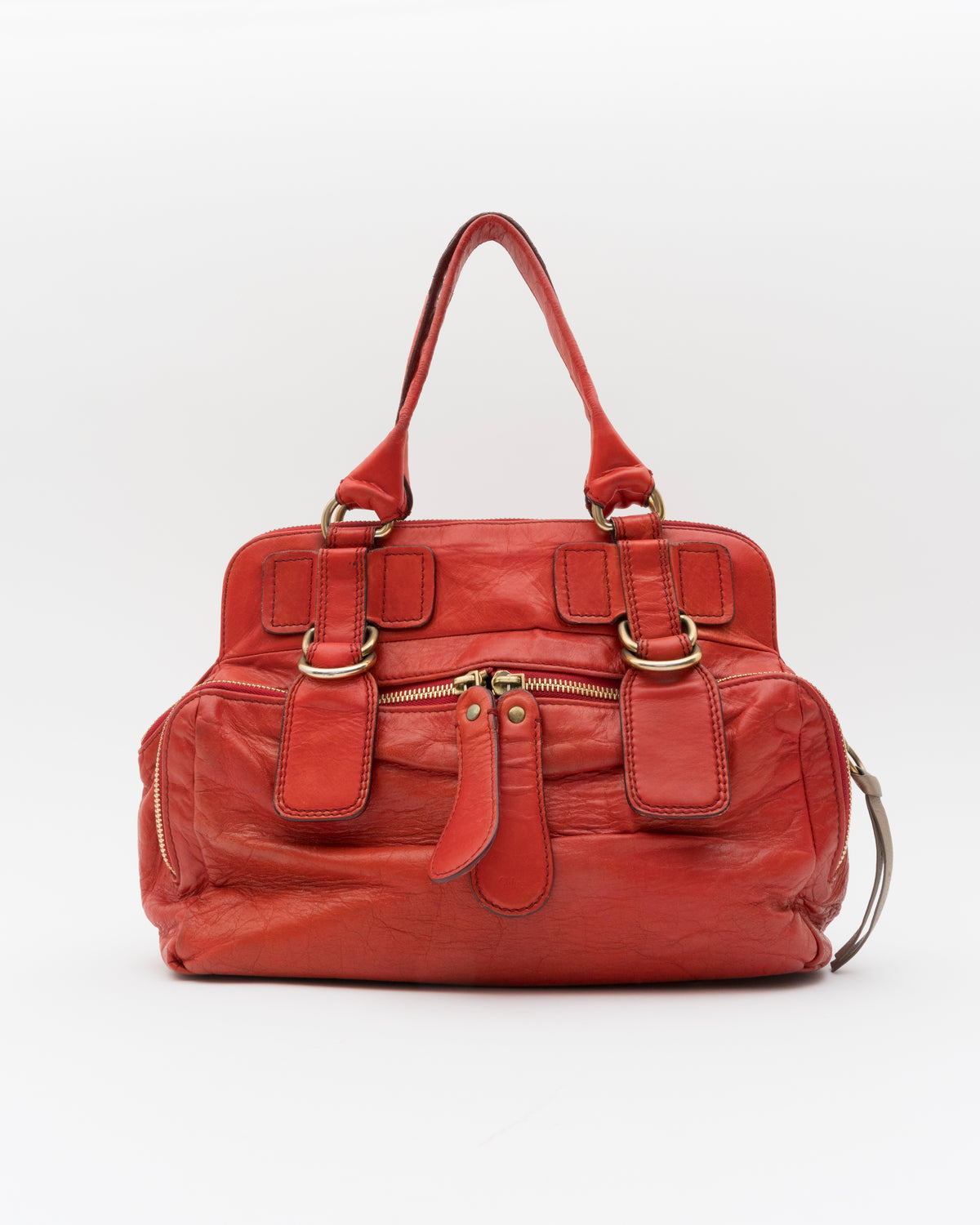 2000s CHLOÉ Phoebe Philo Era Persimmons Bay Bag