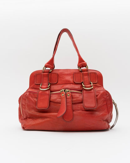 2000s CHLOÉ Phoebe Philo Era Persimmons Bay Bag