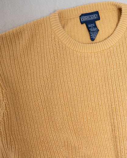Vintage Chunky Knit Sweater (S/M)