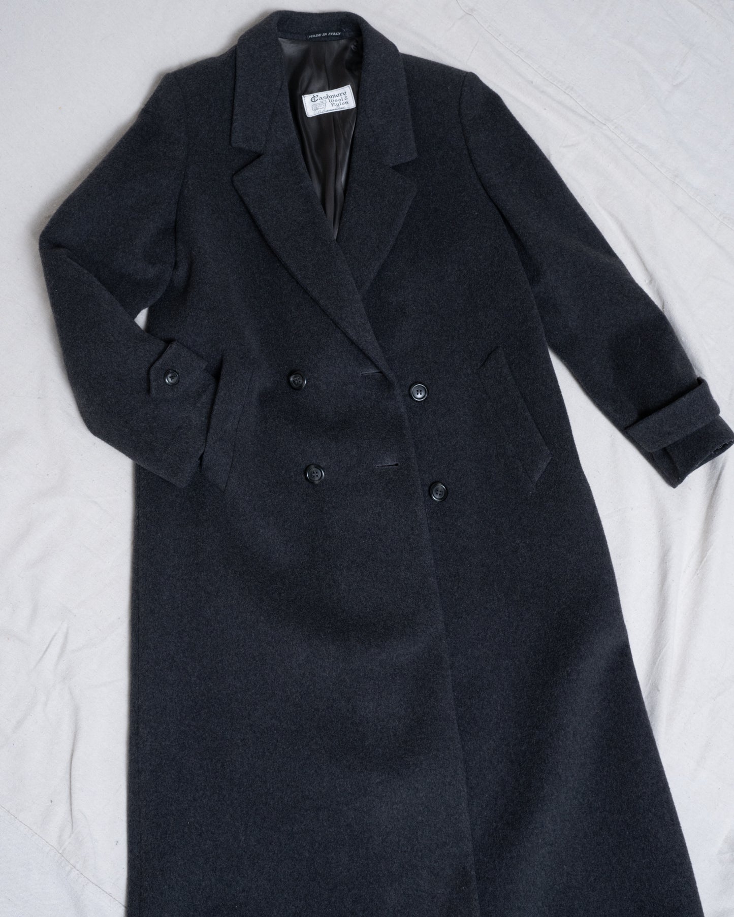 Vintage Wool + Cashmere Coat (S/M)