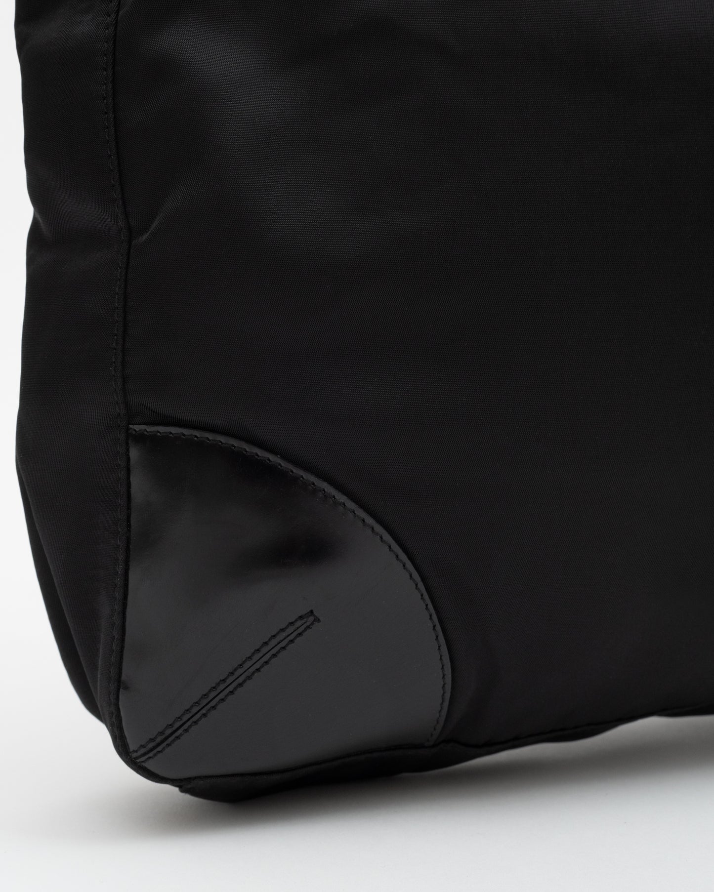 90s PRADA Black Tessusto Tote
