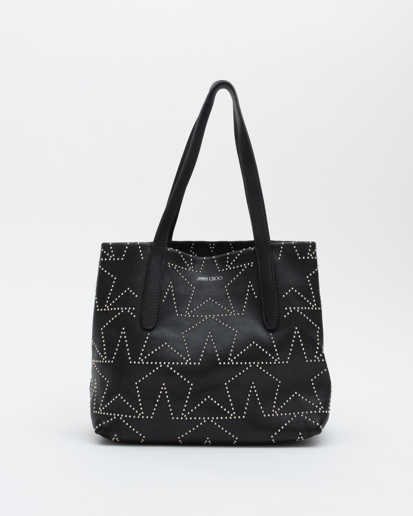 2000s JIMMY CHOO Black Medium Sofia Bag