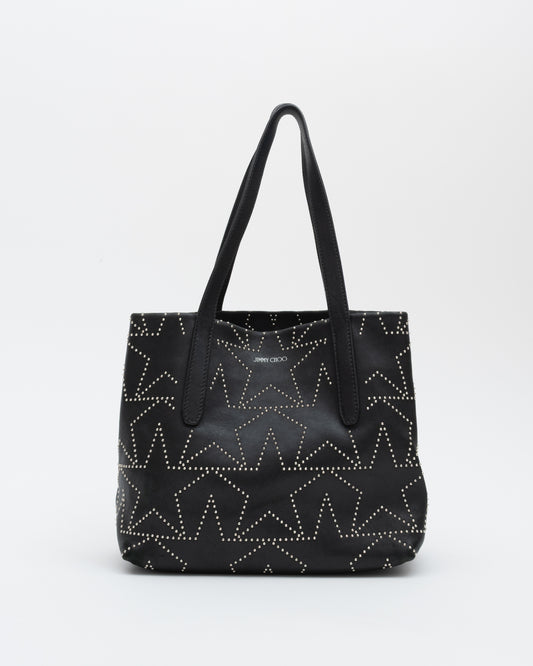 2000s JIMMY CHOO Black Medium Sofia Bag