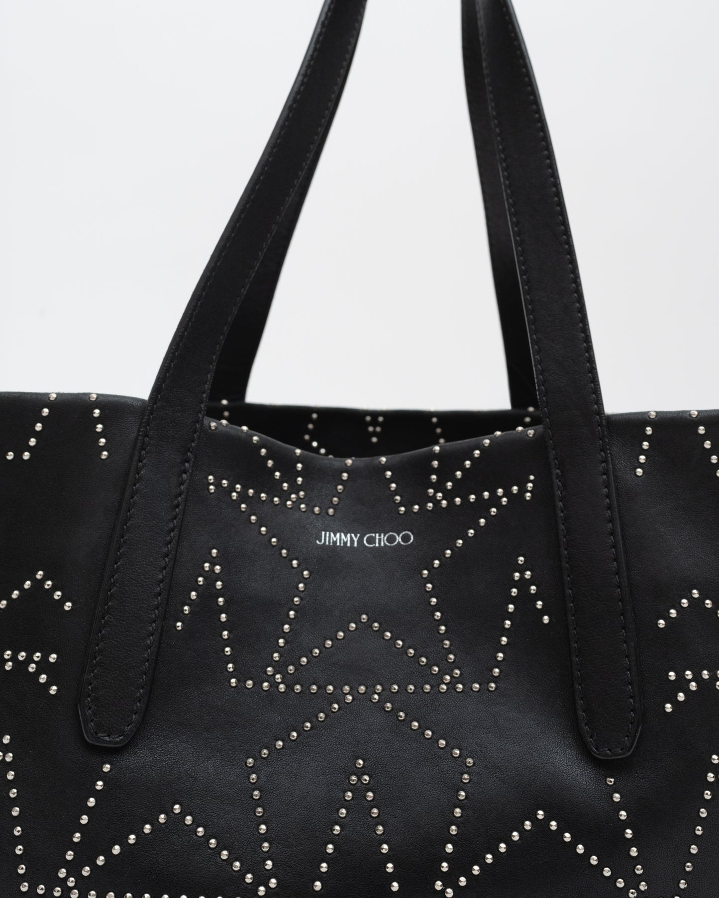 2000s JIMMY CHOO Black Medium Sofia Bag